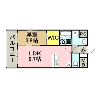 RUSSIE博多駅【8階】の間取り