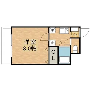 チェリーブラッサムTaKeDa2【5階】の間取り