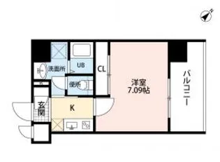 ザ・クォータニティ バイ サヴォイ【12階】の間取り