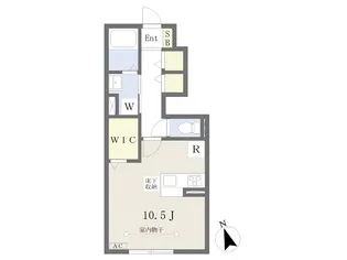 サザンヒルズ【1階】の間取り