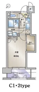 アクタス博多ステーションタワー 【5階】の間取り