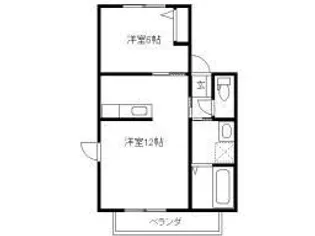 ウィンディヒルズ【1階】の間取り