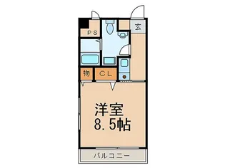 パークアヴェニュー22【6階】の間取り