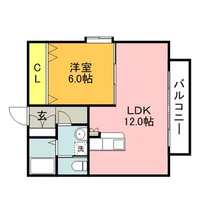 グランドキャニオン【5階】の間取り