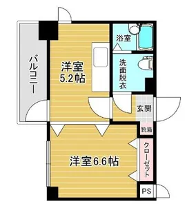 リファレンス呉服町【10階】の間取り