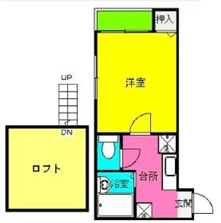 景雪寮【2階】の間取り