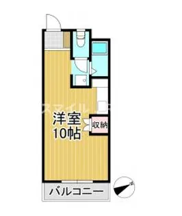 グレースマンション櫛原【307号号室】の間取り