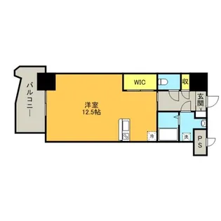 ロイヤル博多駅前【2階】の間取り