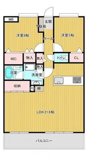 アーバンパレス諏訪野Ⅱ【4階】の間取り