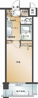 エンクレスト大手門Ⅱ【2階】の間取り