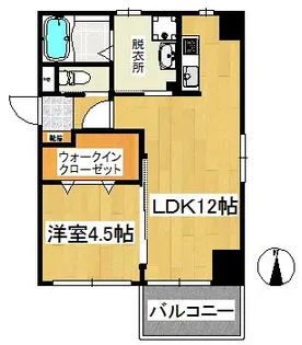 at.east(エイティイースト)【4階】の間取り