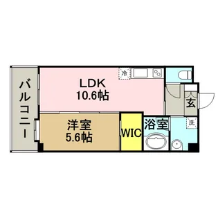 コンプレートSEKIJOU【8階】の間取り