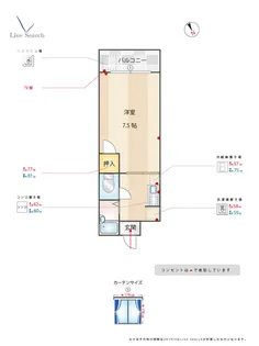 エクセレント櫛原 【302号室】の間取り