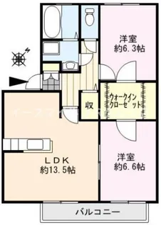 ビュー・アゼリア【3階】の間取り