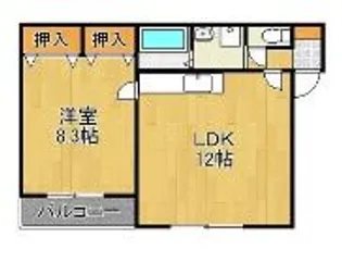 GREEN VIEWⅠ【1階】の間取り