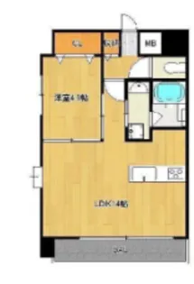 Maisonアマファソン【101号号室】の間取り