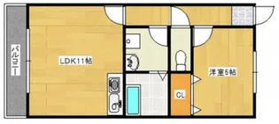 エル・フレックス【102号◎号室】の間取り