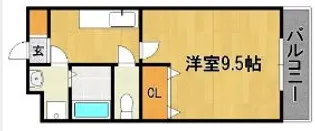 ピュアクローネⅡ【3階】の間取り