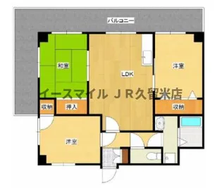 シャルムⅡ【8階】の間取り