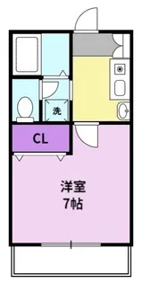 セジュールプロバンス【201号室号室】の間取り