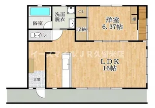 ピジョン・コート【2階】の間取り