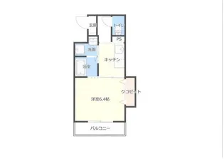 ライフコートセイ【203号室】の間取り