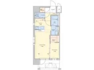 ネストピア博多駅前Ⅲ【8階】の間取り