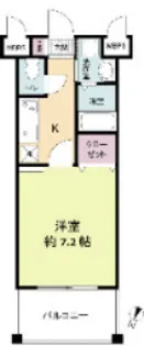 レジディア博多Ⅱ【5階】の間取り