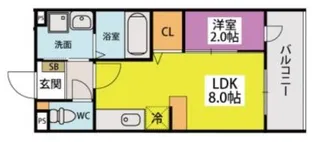 グラン ソレイユ博多南【3階】の間取り