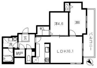 felicidad(フェリシダ)【9階】の間取り