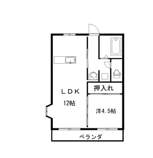 No.7山一ビル【201号号室】の間取り