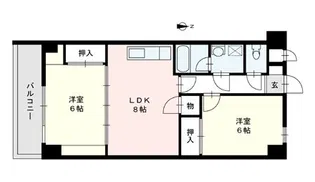 明永ビル【5階】の間取り