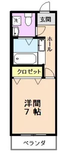 アクティブ梅満【5階】の間取り