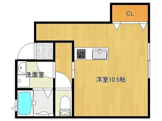ルシェラン【1階】の間取り