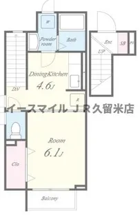 グリーンビラⅡ【201号号室】の間取り