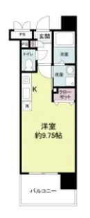 アーバンパーク天神東【12階】の間取り