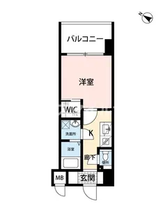 サヴォイ ル・プルミエ パリエ【5階】の間取り