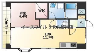 橘センタービル【6階】の間取り