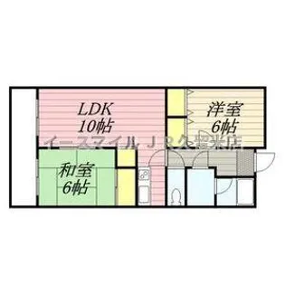 ハイツサンリバーⅤ【2階】の間取り