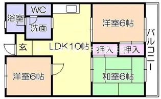 MARKSFORT津福【2階】の間取り