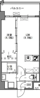S-RESIDENCE中呉服【803●号室】の間取り