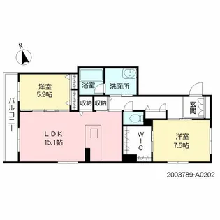 ネクステージ本町【2階】の間取り