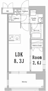 エンクレスト香椎セピア通り 【5階】の間取り