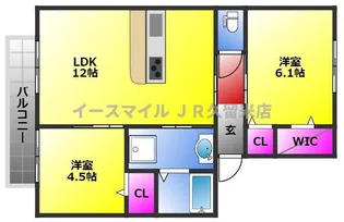 MH津福本町【1階】の間取り