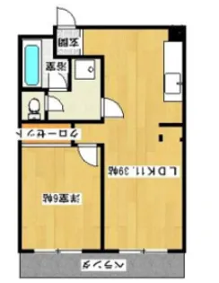 セイコービル【6階】の間取り