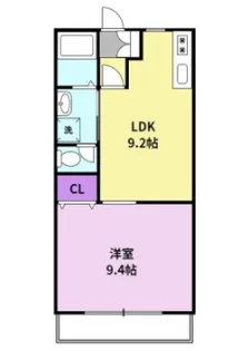 プルミエ国分【1階】の間取り