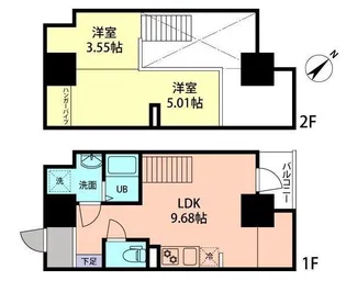MODERN PALAZZO天神東グランMの間取り