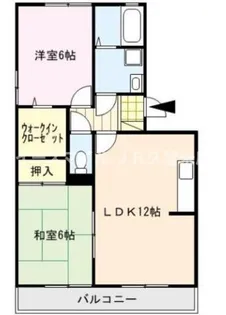 ソールズベリー御井【303号室】の間取り