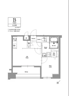 エンクレスト博多駅南CELES【2階】の間取り