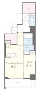 トーラス箱崎【2階】の間取り